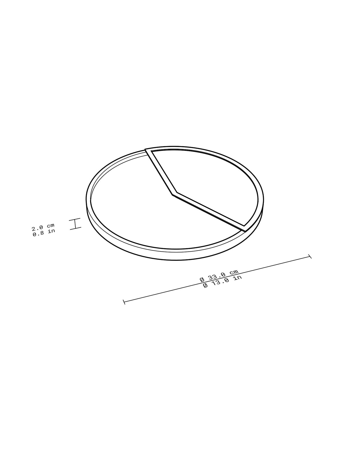 5'o clock Tablett – The Form Follows