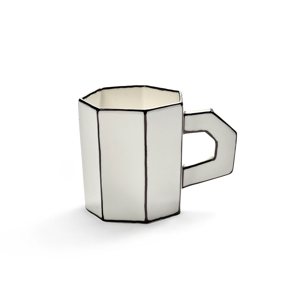 geometrische Teetasse – Carte Blanche by Annebet Philips