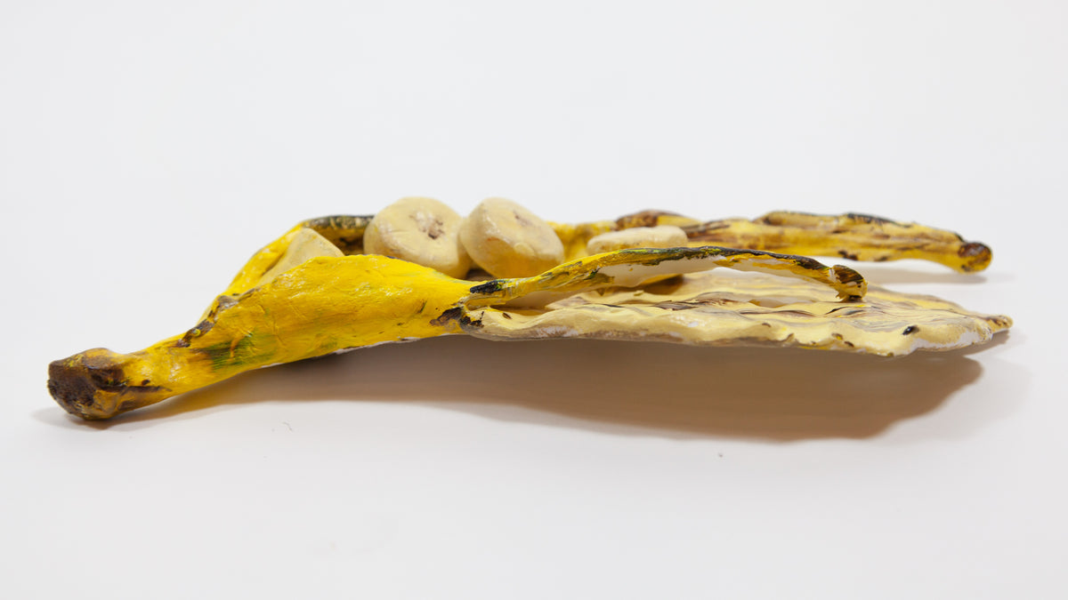 Bananenwandskulptur groß von Banana Business