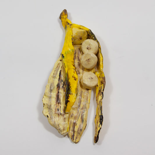 Bananenwandskulptur groß von Banana Business