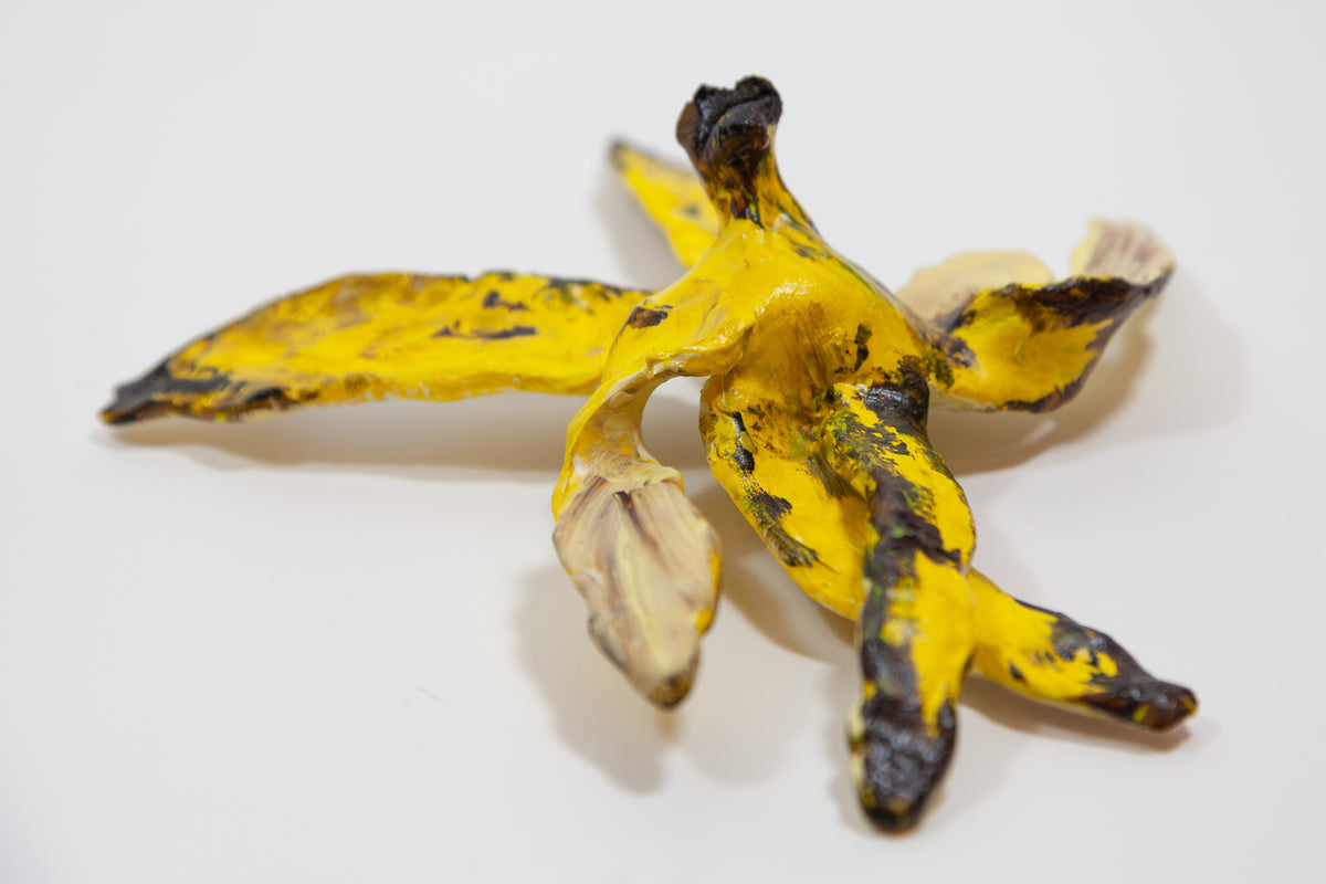 Bananenwandskulptur groß von Banana Business