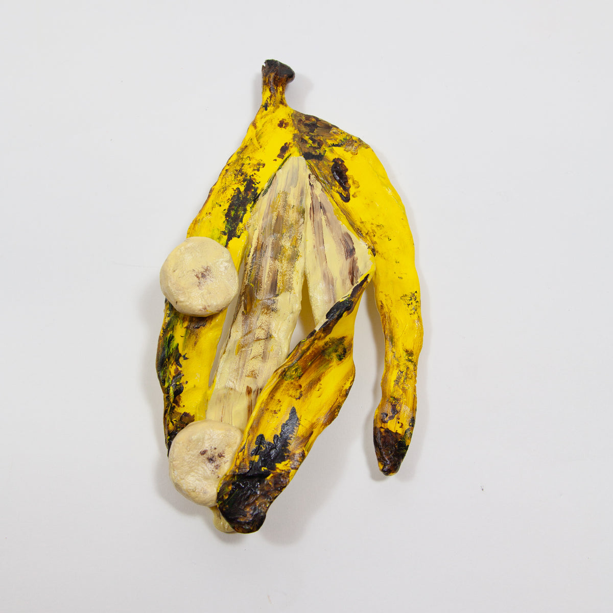 Bananenwandskulptur groß von Banana Business