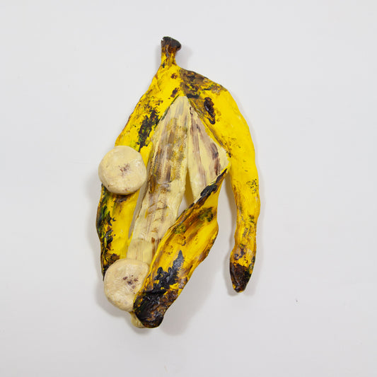 Bananenwandskulptur groß von Banana Business