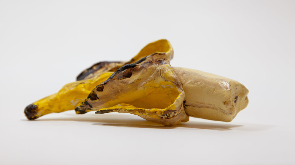 Bananenwandskulptur groß von Banana Business