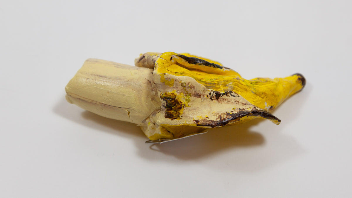Bananenwandskulptur groß von Banana Business