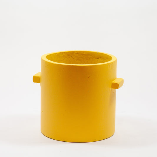 Blumentopf gelb