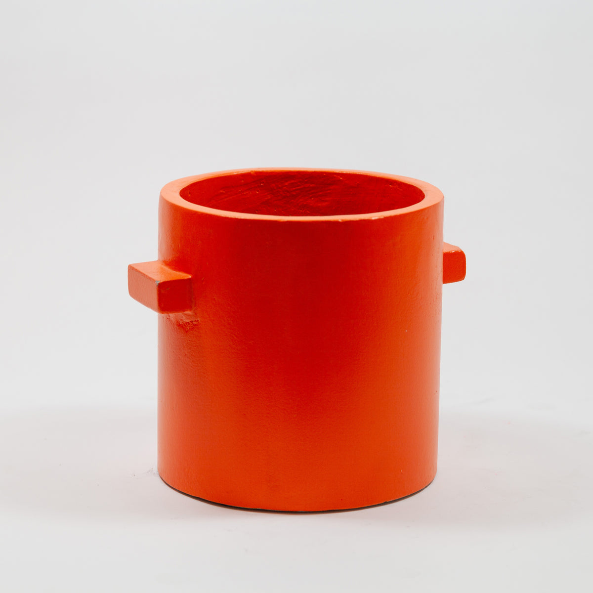 Blumentopf orange