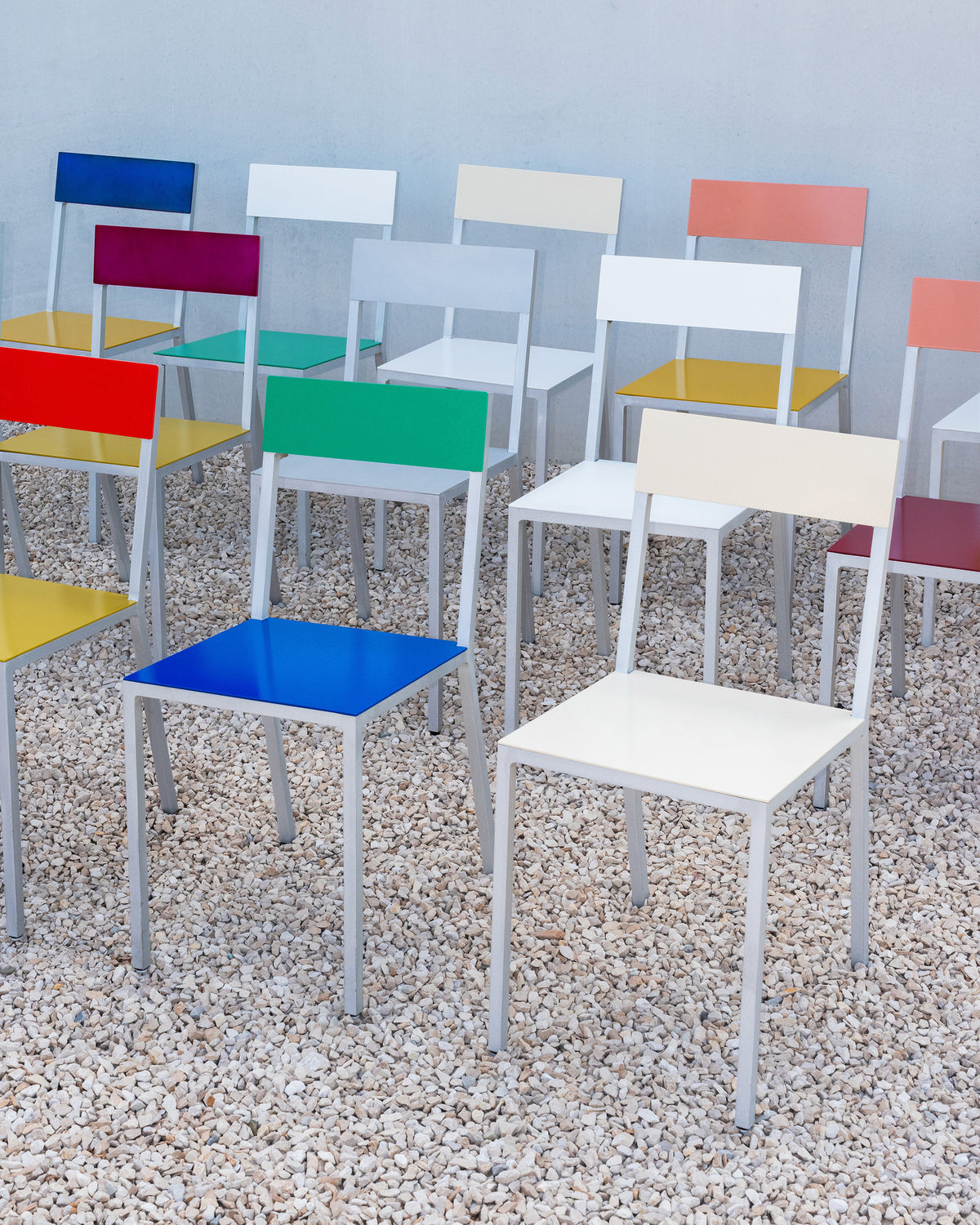 Alu Chair Weißtöne – Muller Van Severen for valerie objects