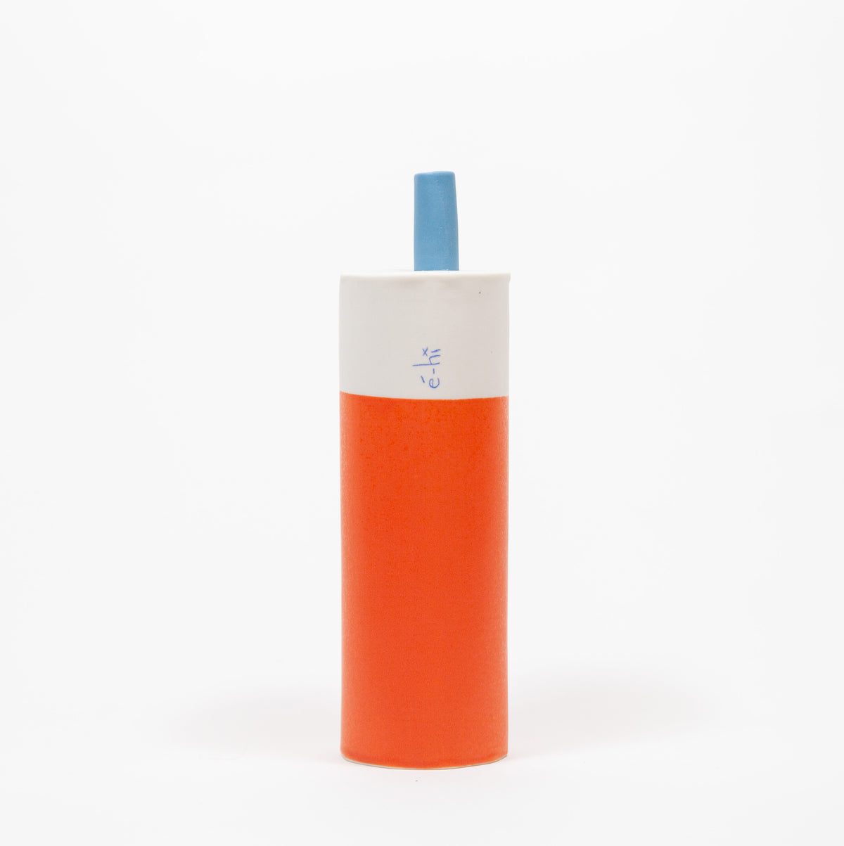 Eric Hibelot Vasen – Kanister hoch Blau oder Orange