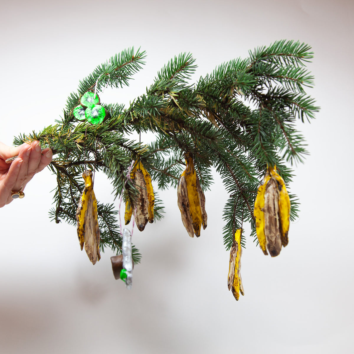 Weihnachtsbaum -anhänger Banane Unikat von Banana Business