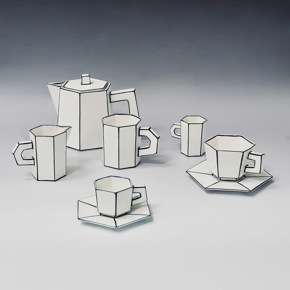 geometrische Teekanne – Carte Blanche by Annebet Philips