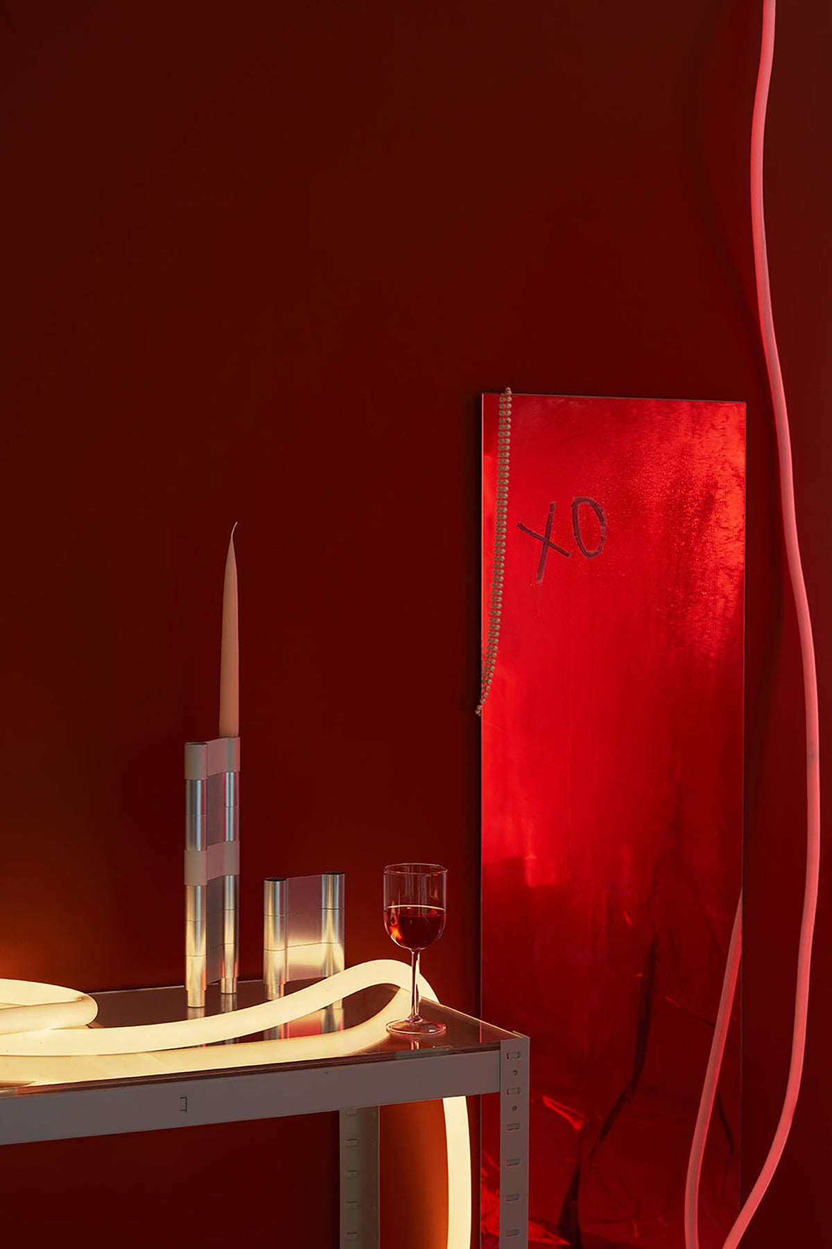 Flextube Lichtschlauch rot  – Studio About