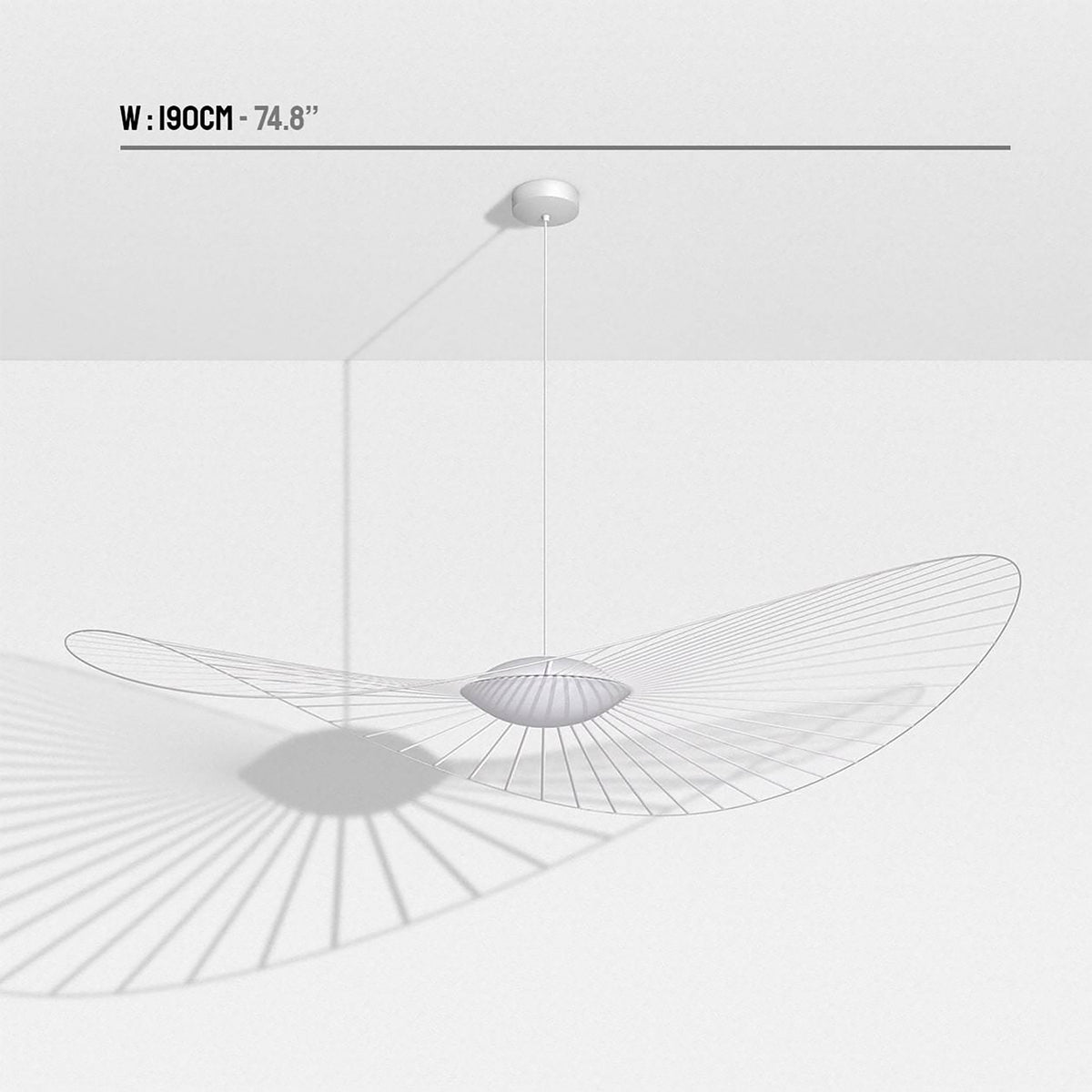 Vertigo Nova Hängelampe groß –  Constance Guisset for Petite Friture