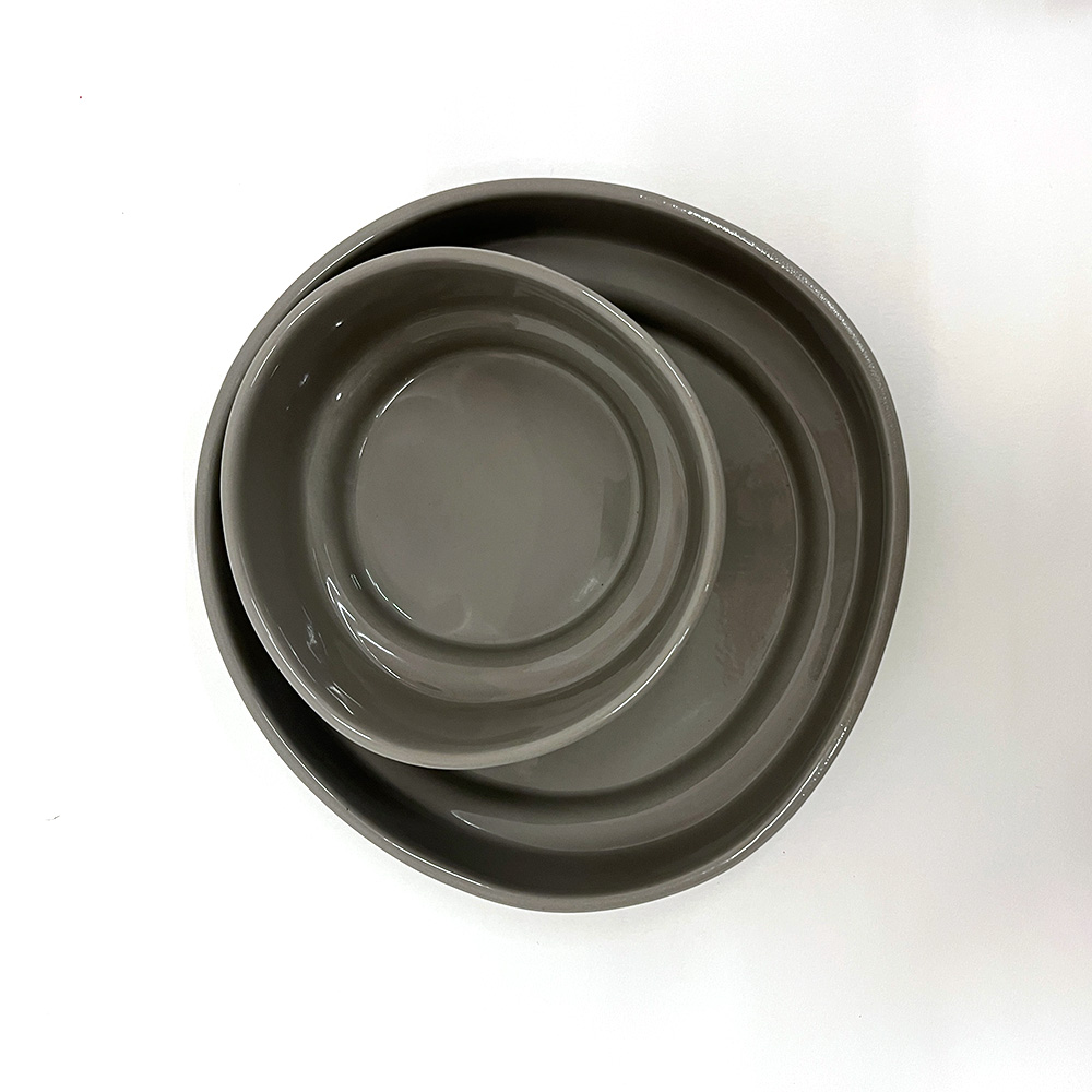 Inner Circle Geschirrset für 5 Personen - hellgrau – Bild 14