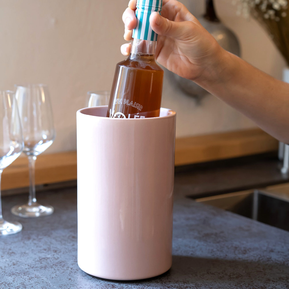 KULA Weinkühler & Vase aus Porzellan